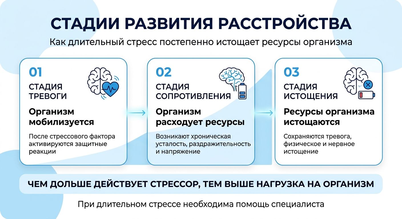 Лечение стресса в Нерехте инфографика